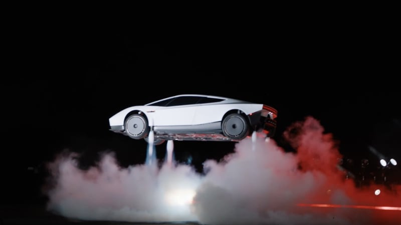 Létající Tesla ovládla internet. Vybrali jsme ty nejlepší vtípky, memy a reakce